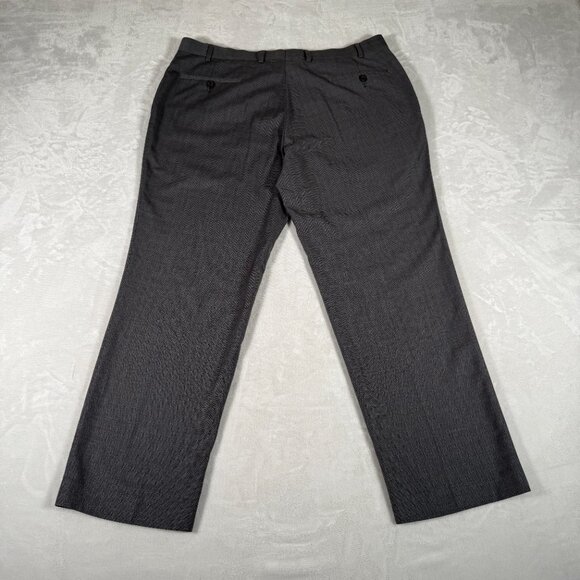 Ralph Lauren Dress Pants Men Size W38 L30 Plaid Slash Pockets Rayon Blend EUC - Picture 10 of 11